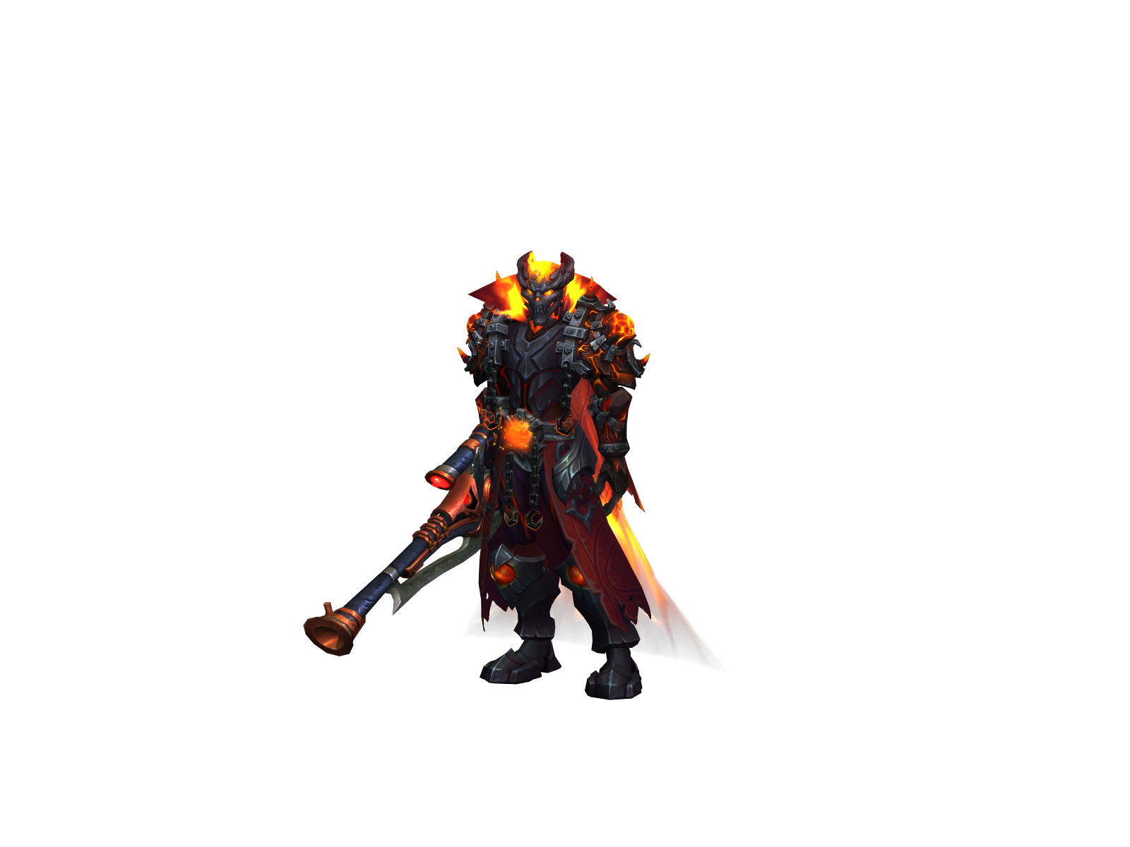 Blackdoom 3D character render