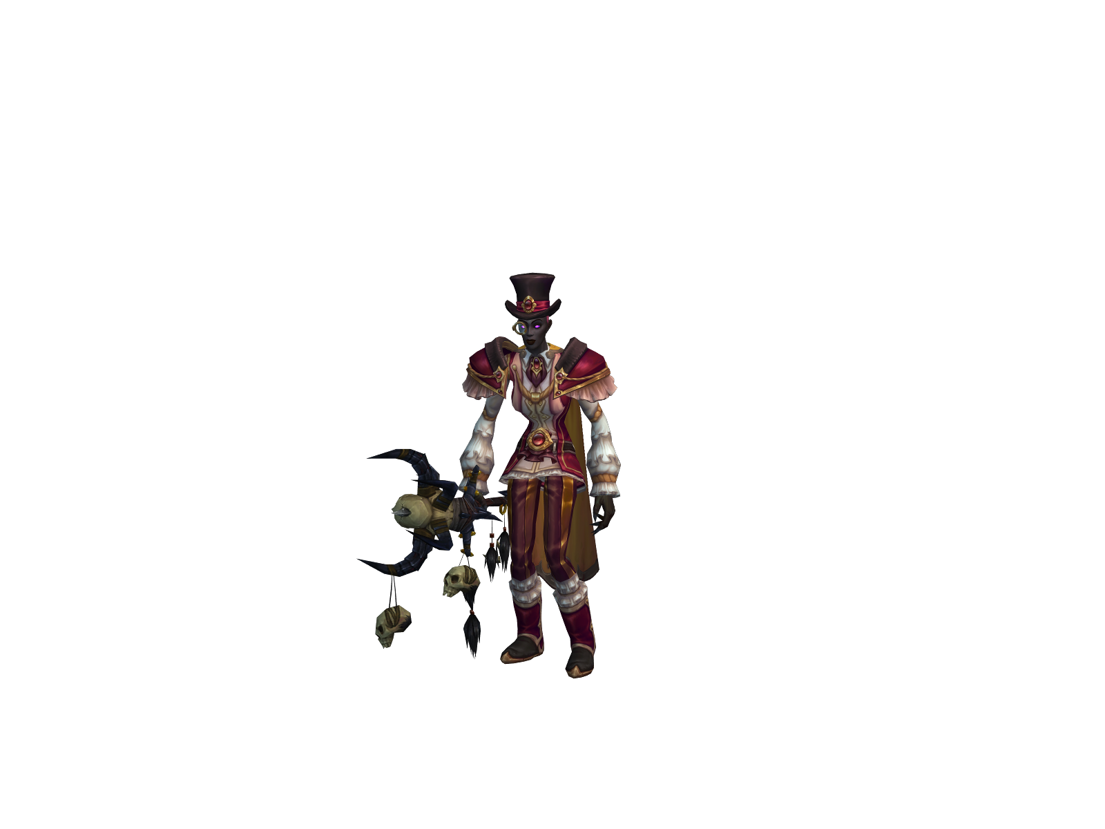 Ponchow 3D character render