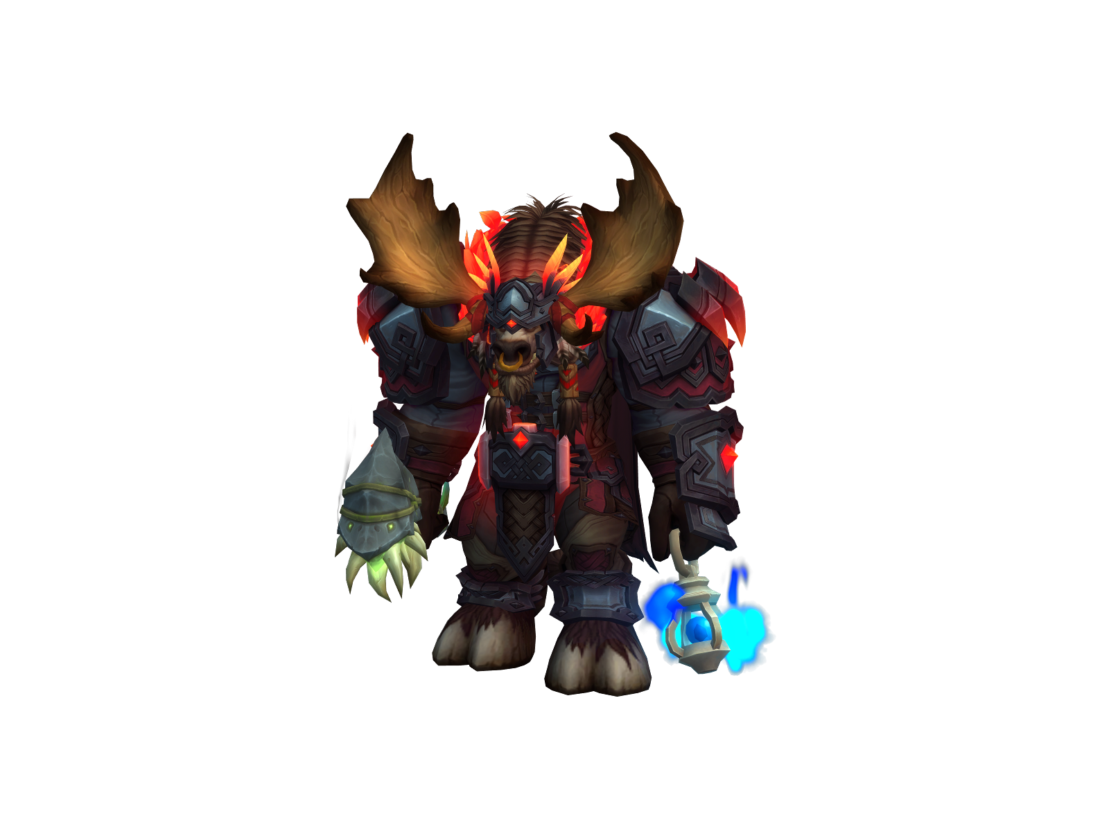 Pelitier 3D character render