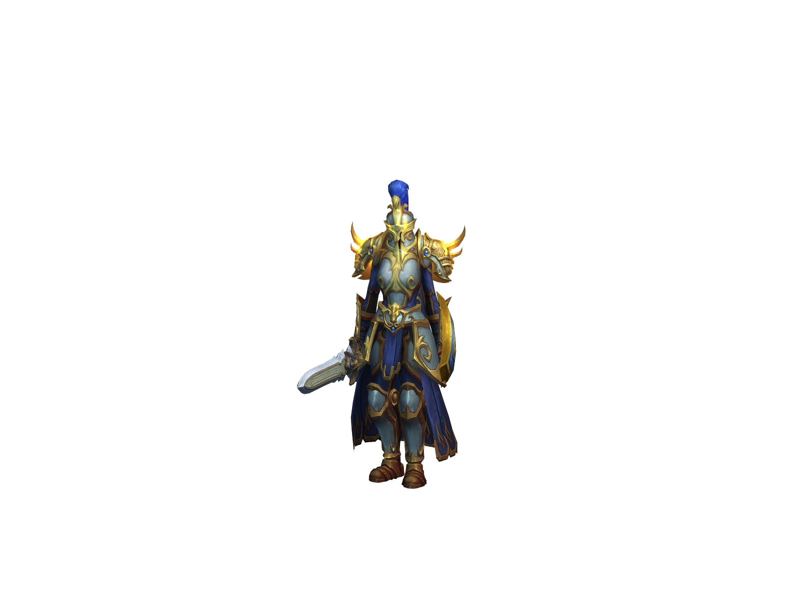 Arallia 3D character render