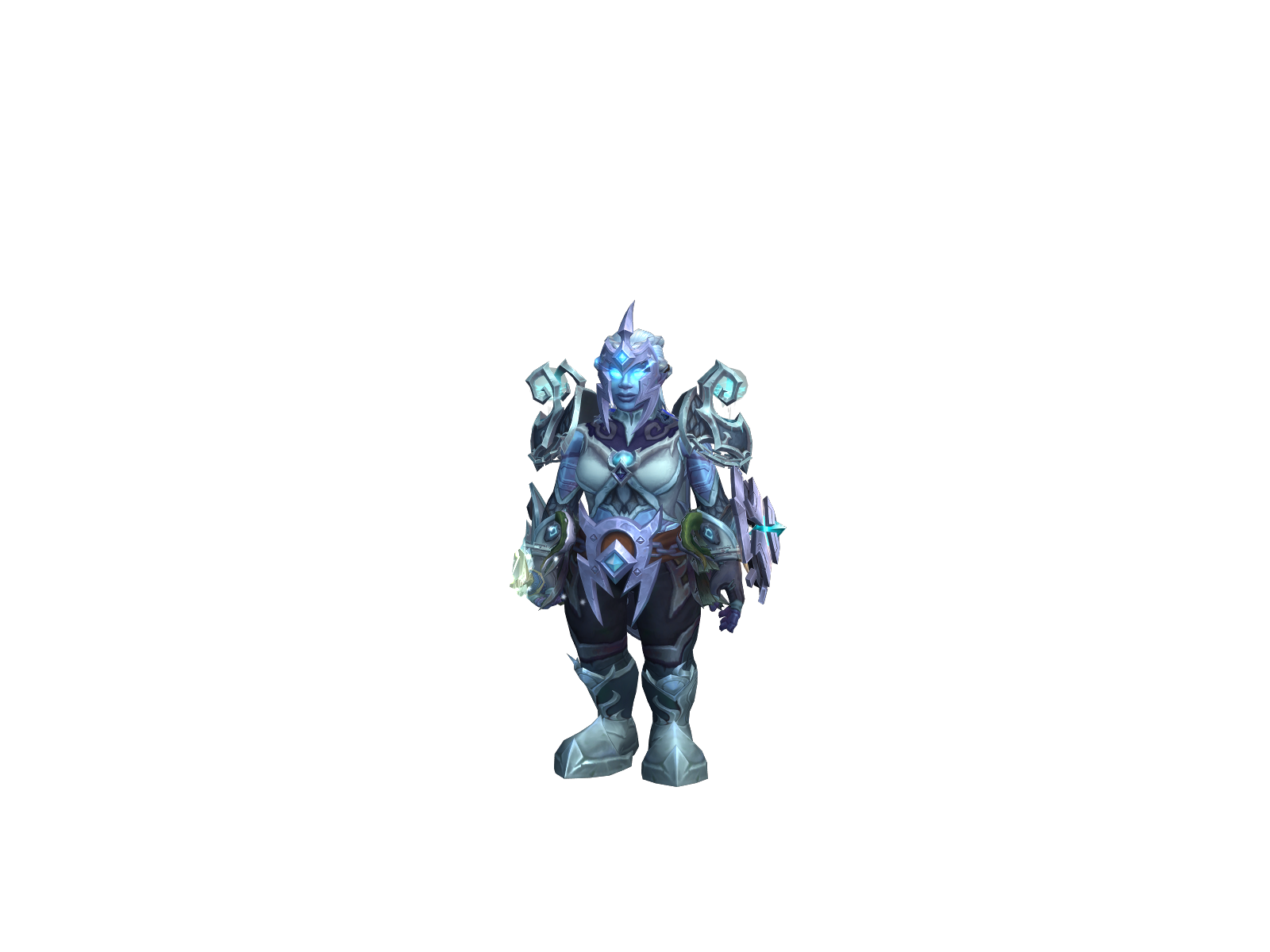 Azeneth 3D character render