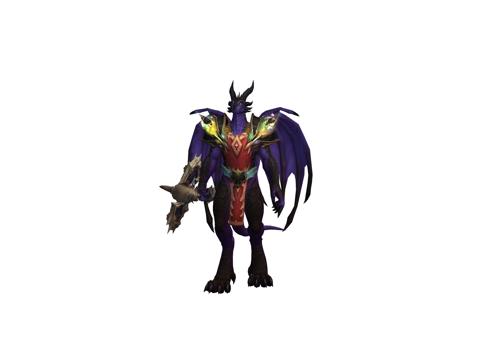 Spyro 3D character render