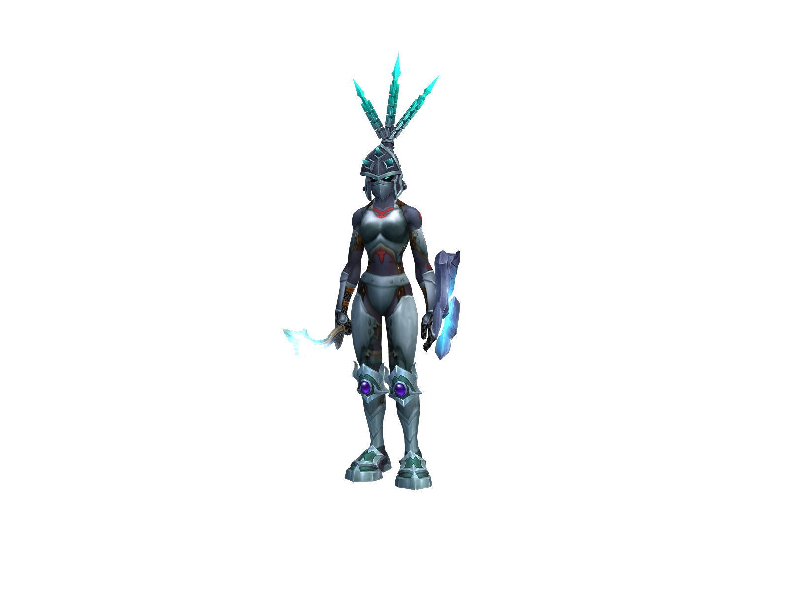 Myruin 3D character render