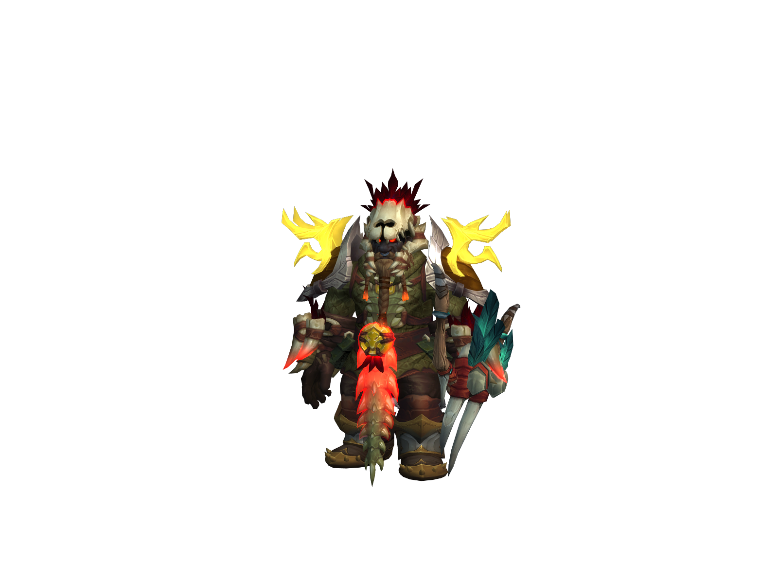 Gallypotter 3D character render