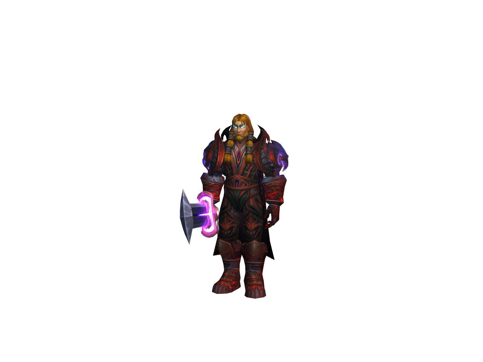 Wock 3D character render
