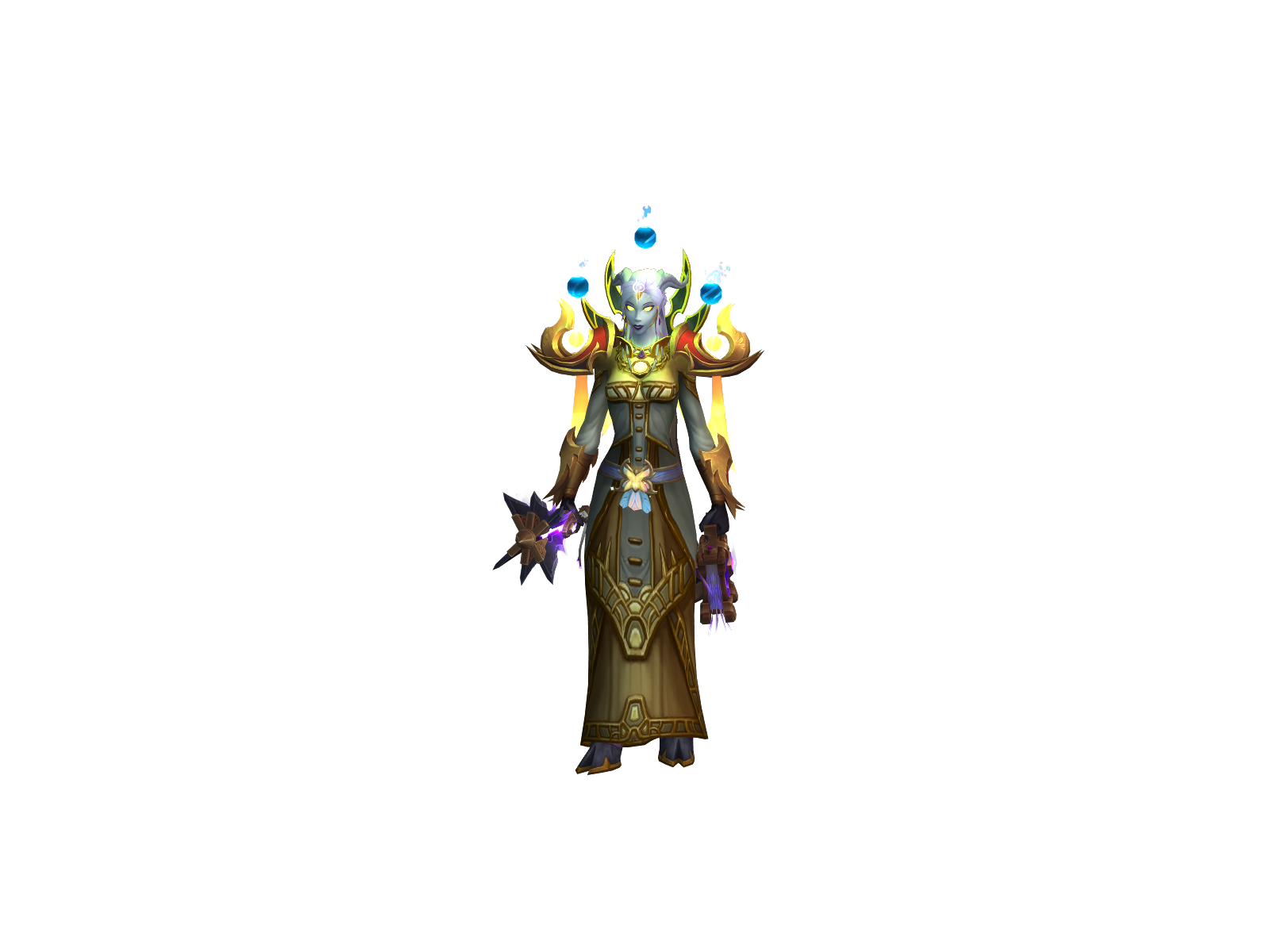 Azaneth 3D character render