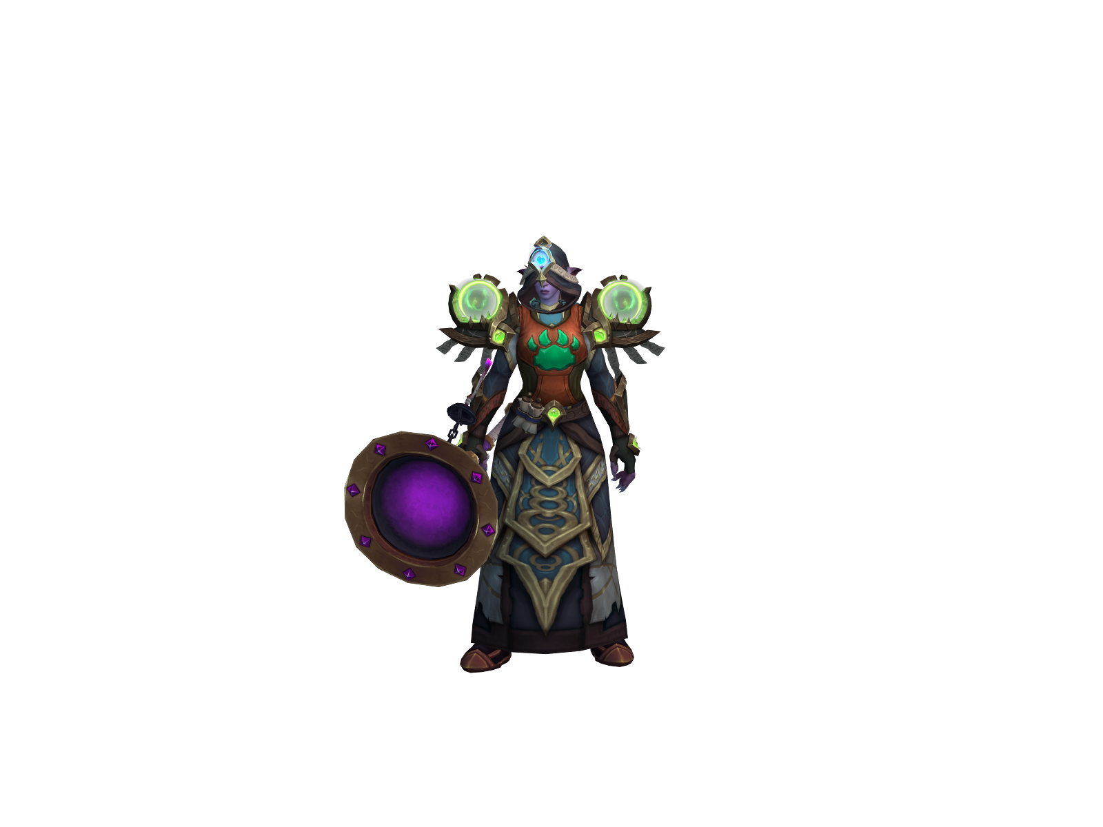 Stare 3D character render