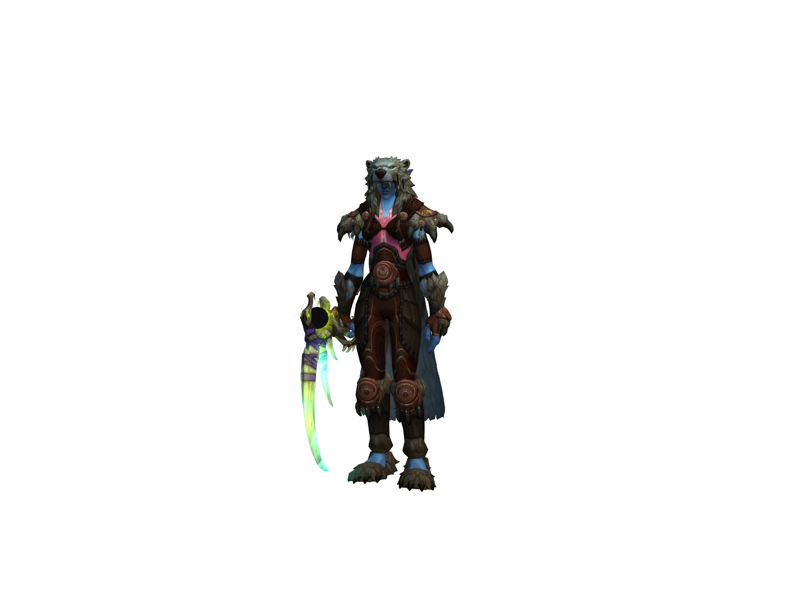 Twotoes 3D character render