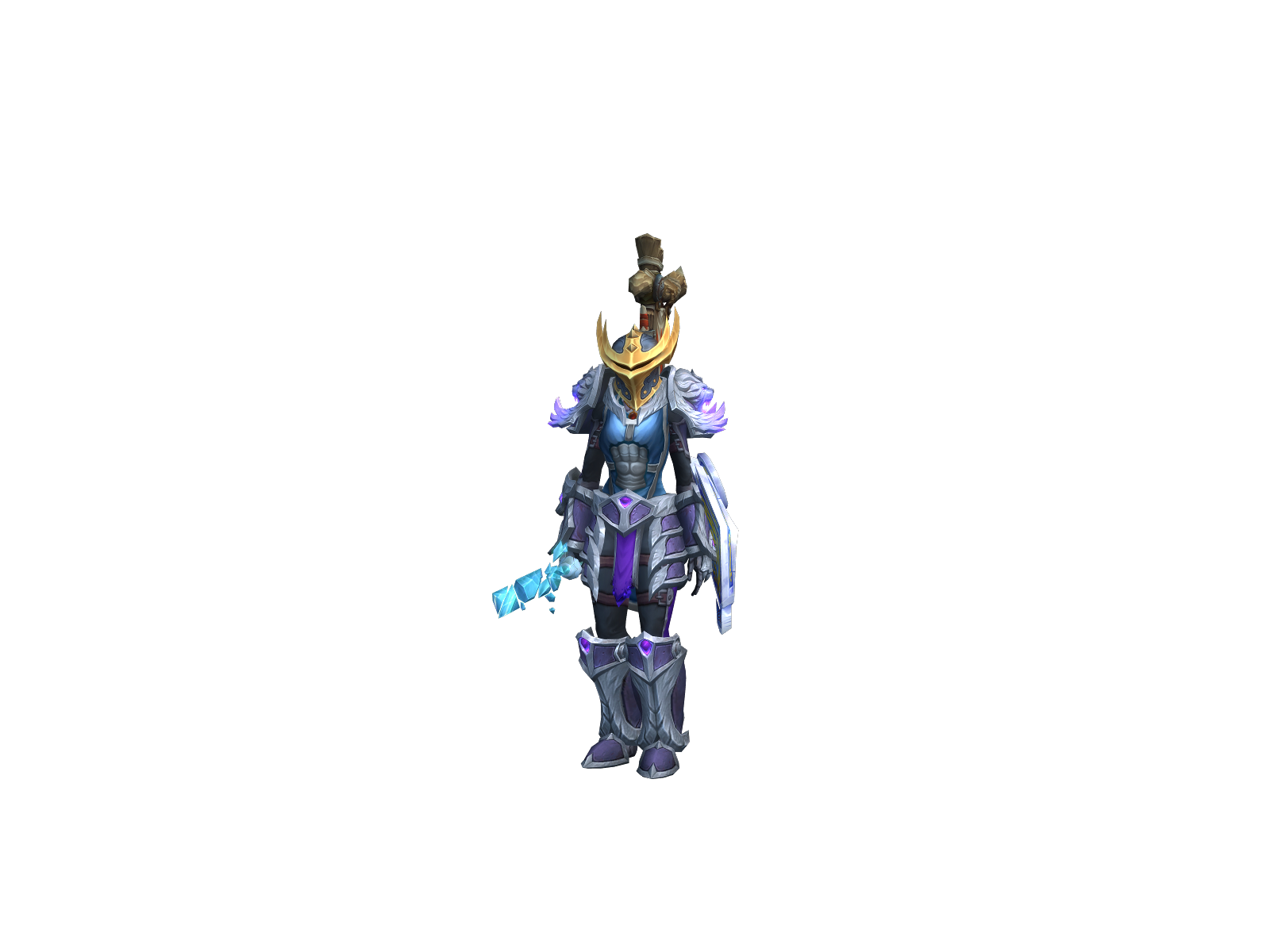 Saluris 3D character render