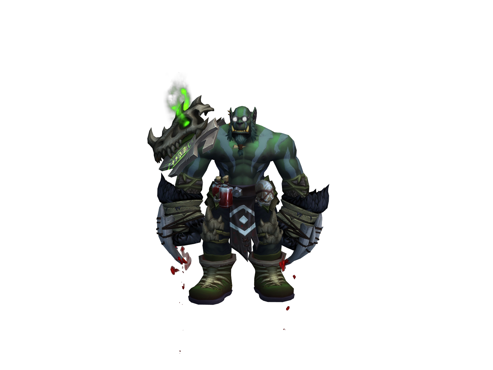 Okkoto 3D character render