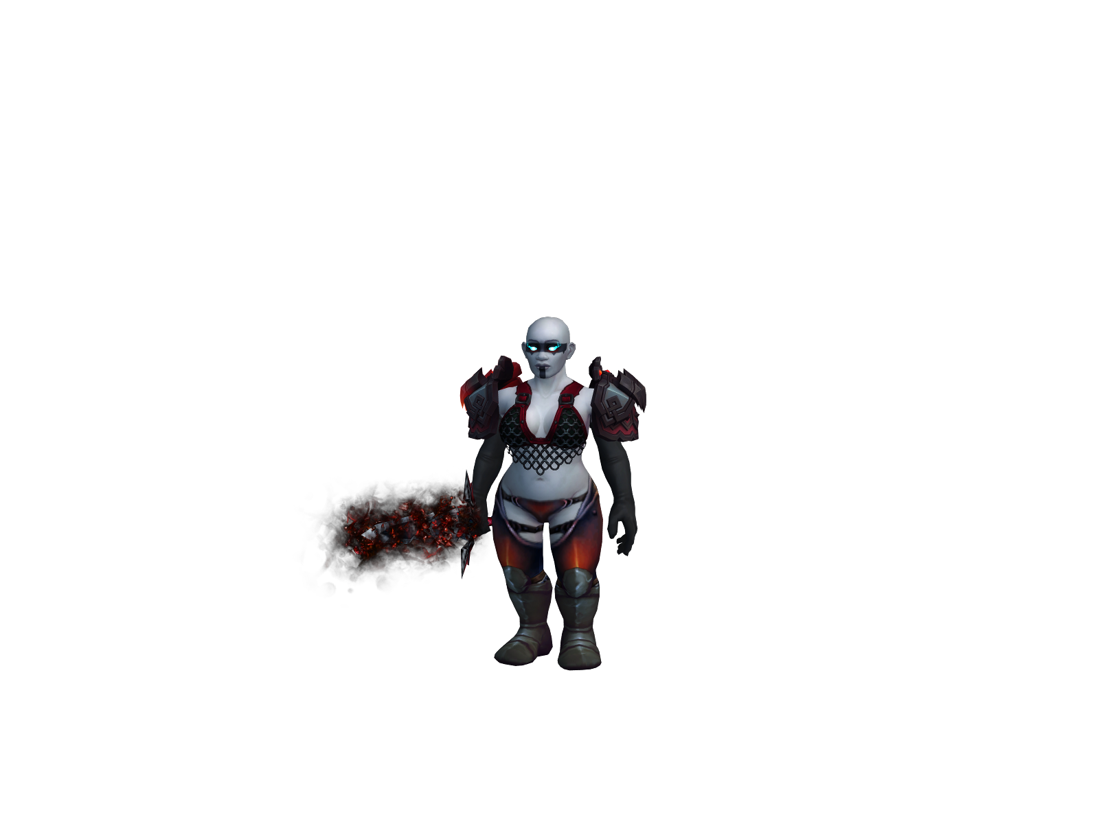 Myruini 3D character render