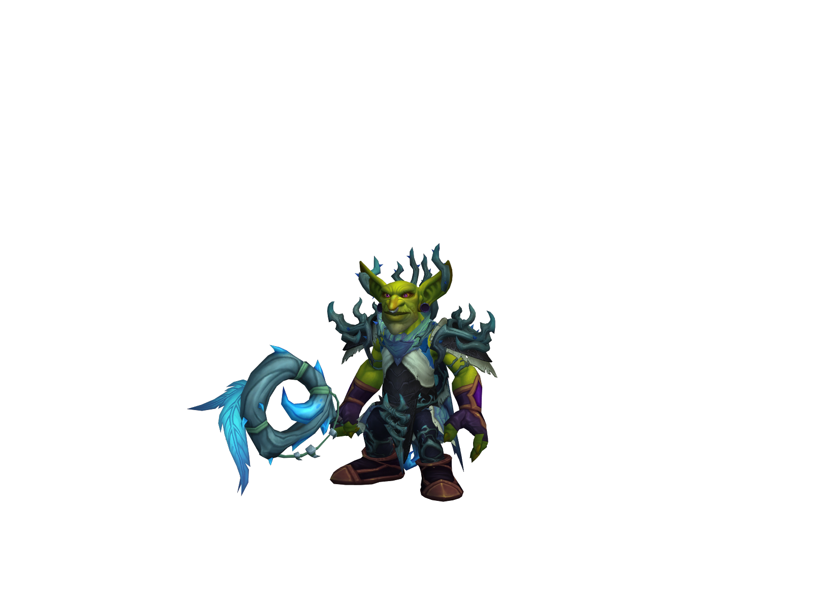 Charlatin 3D character render