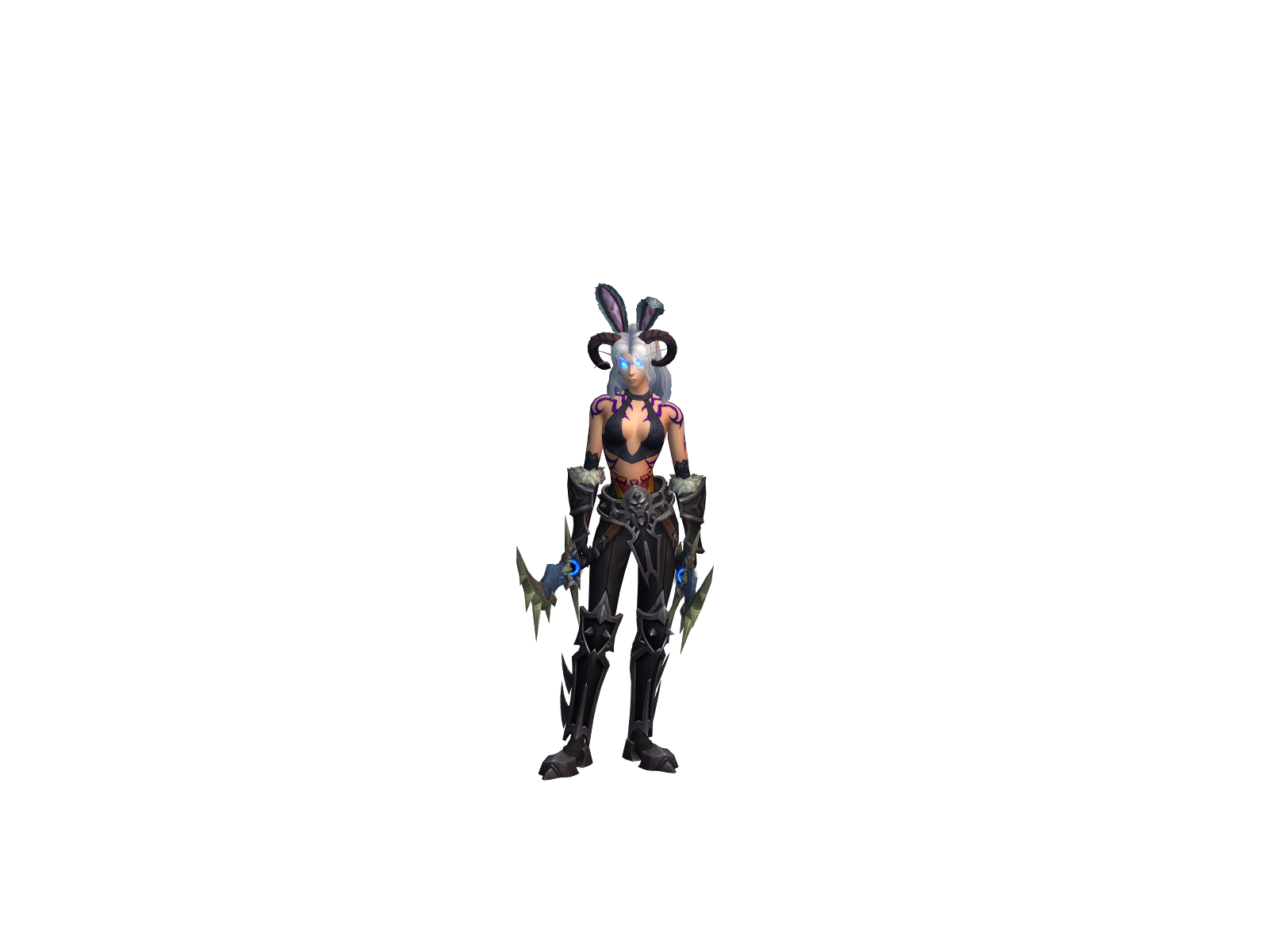 Necraeter 3D character render
