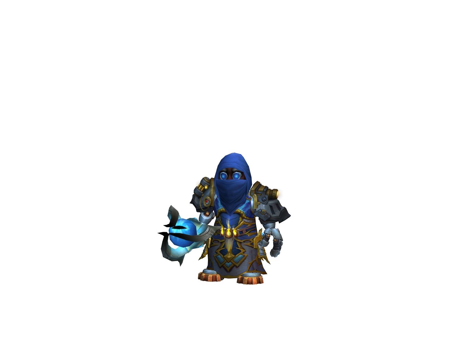 Akamu 3D character render