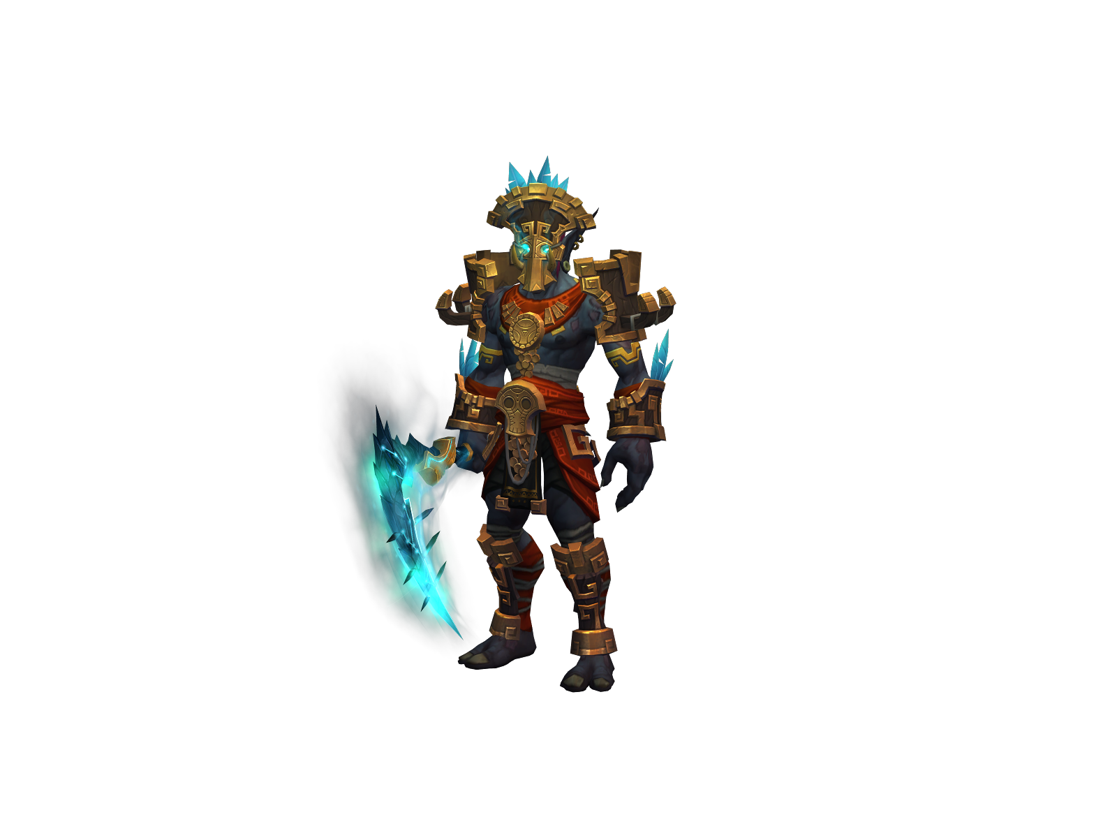 Shiftagriff 3D character render