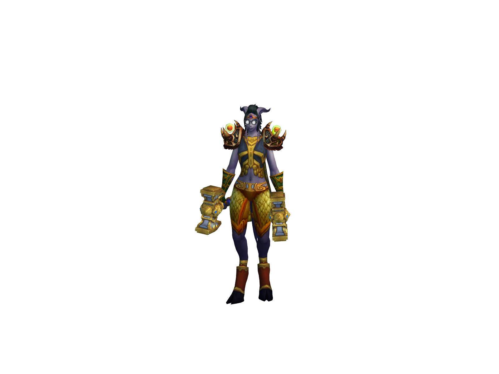Ellaana 3D character render