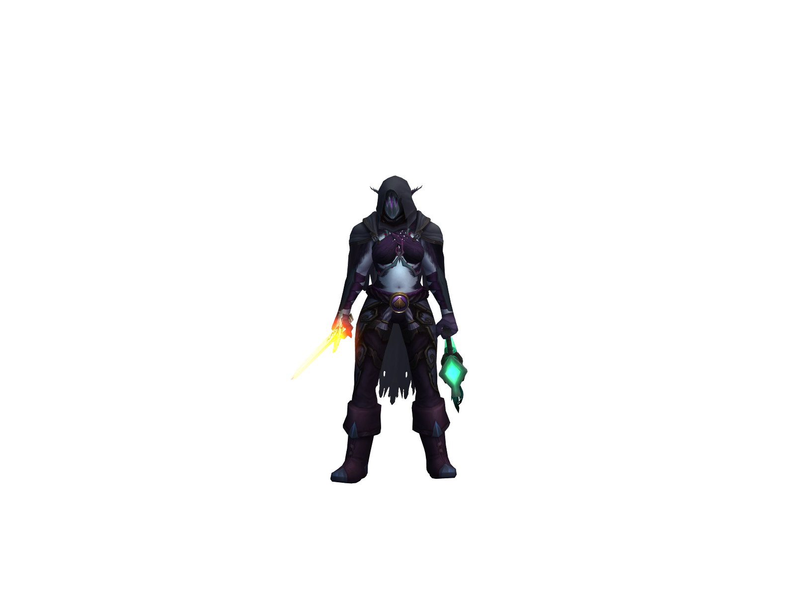 Rockstarshi 3D character render