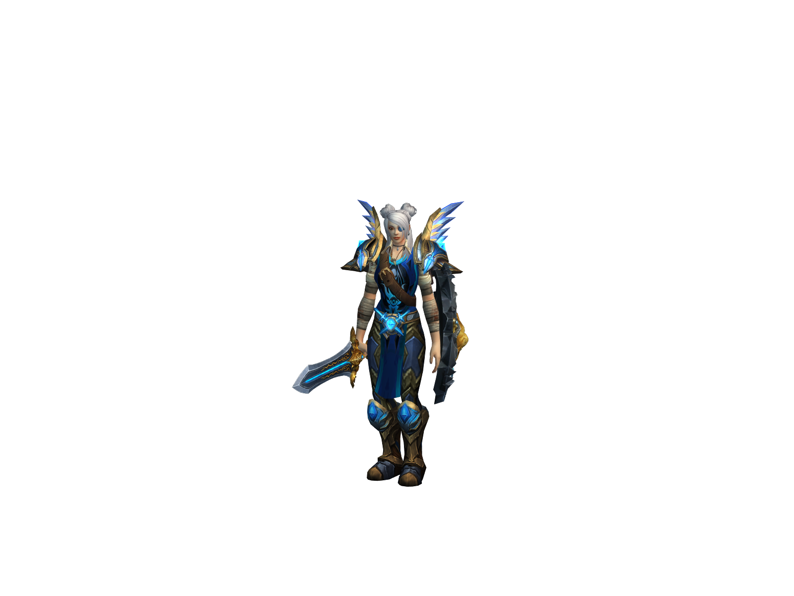 Talurius 3D character render