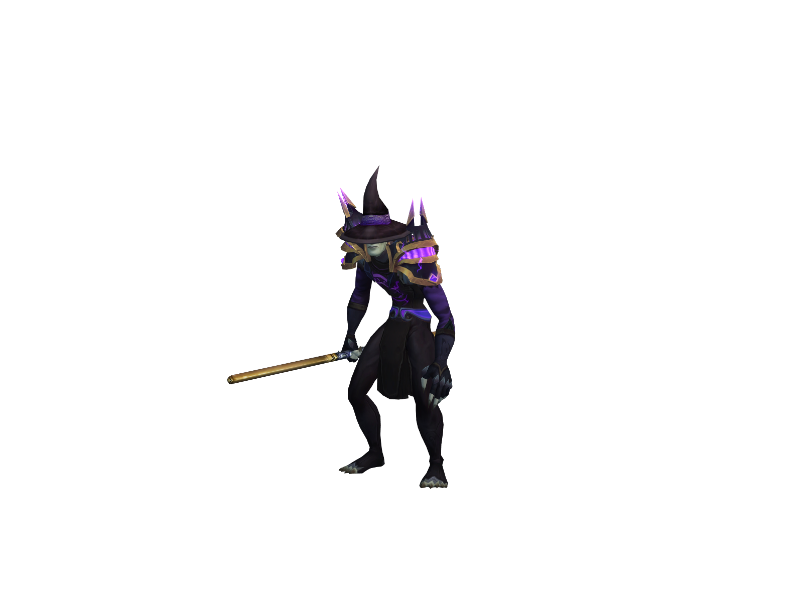 Tuned 3D character render