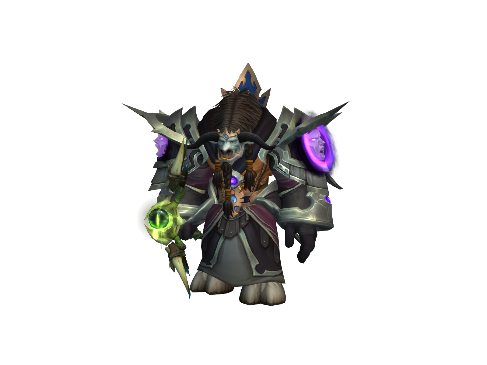 Moochosuave 3D character render