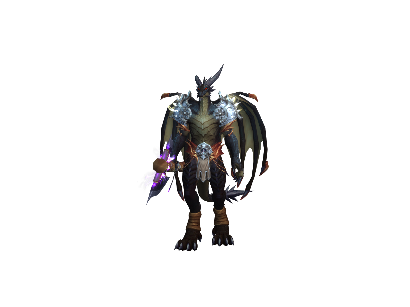 Dracocleave 3D character render