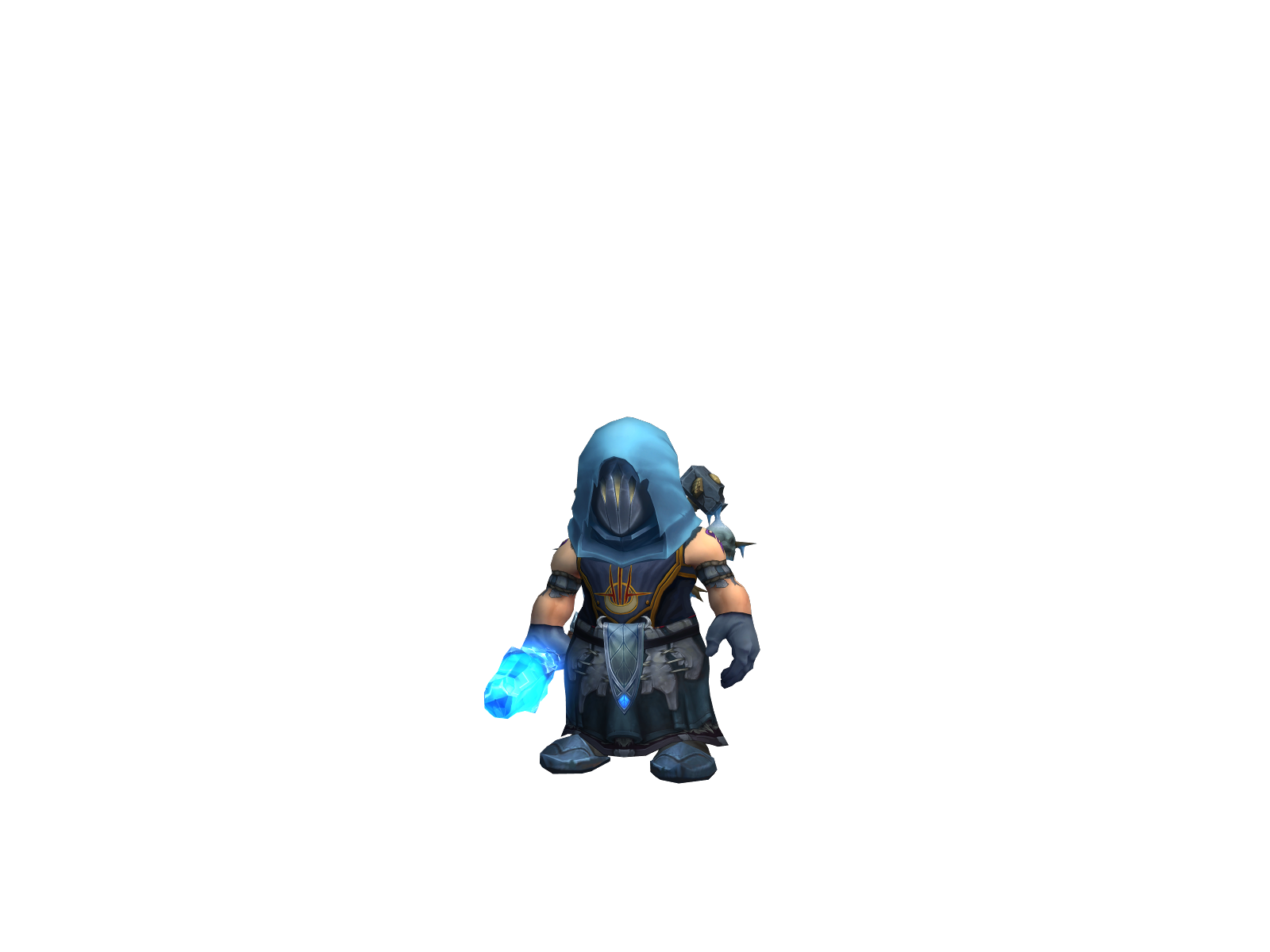 Bluesheep 3D character render