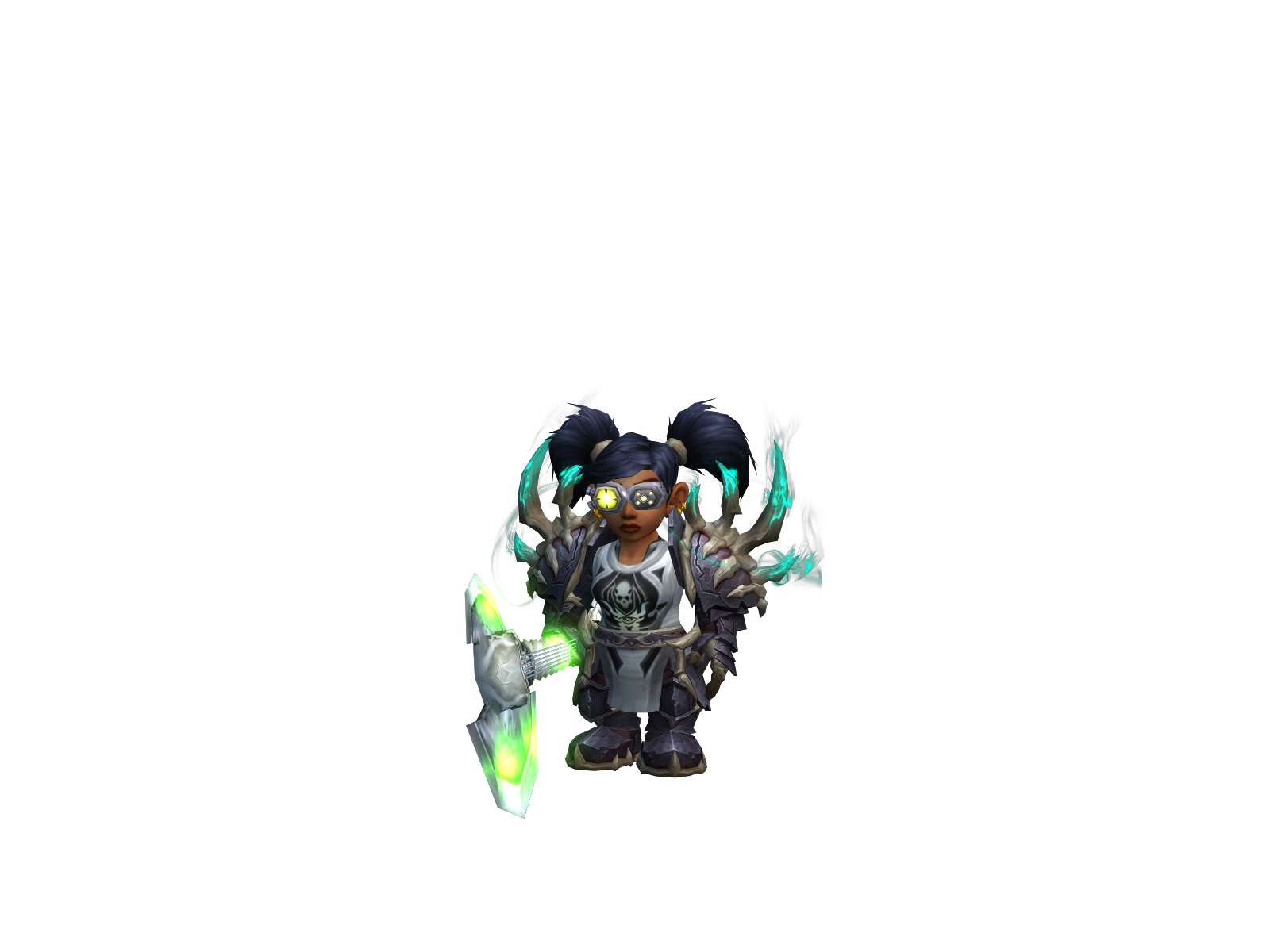 Zemi 3D character render