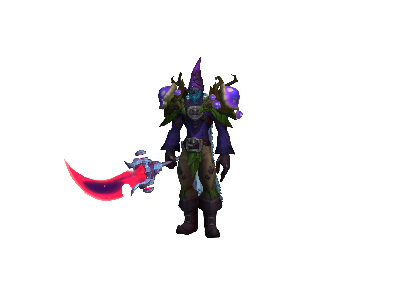 Shootnroots 3D character render