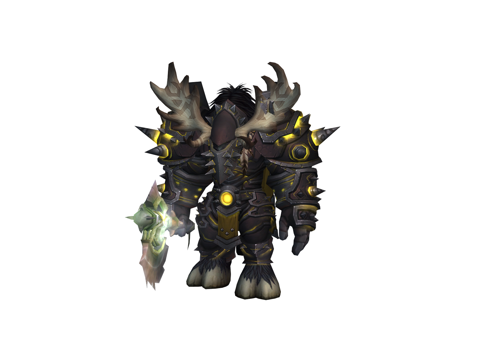 Krigare 3D character render