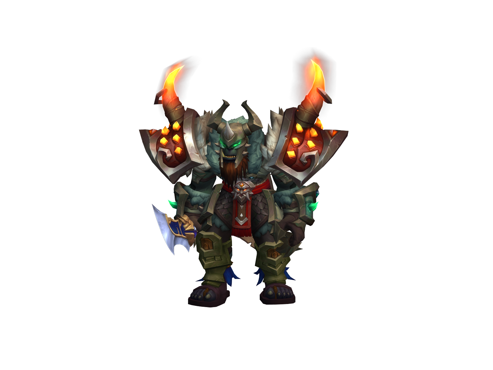 Ranked 3D character render