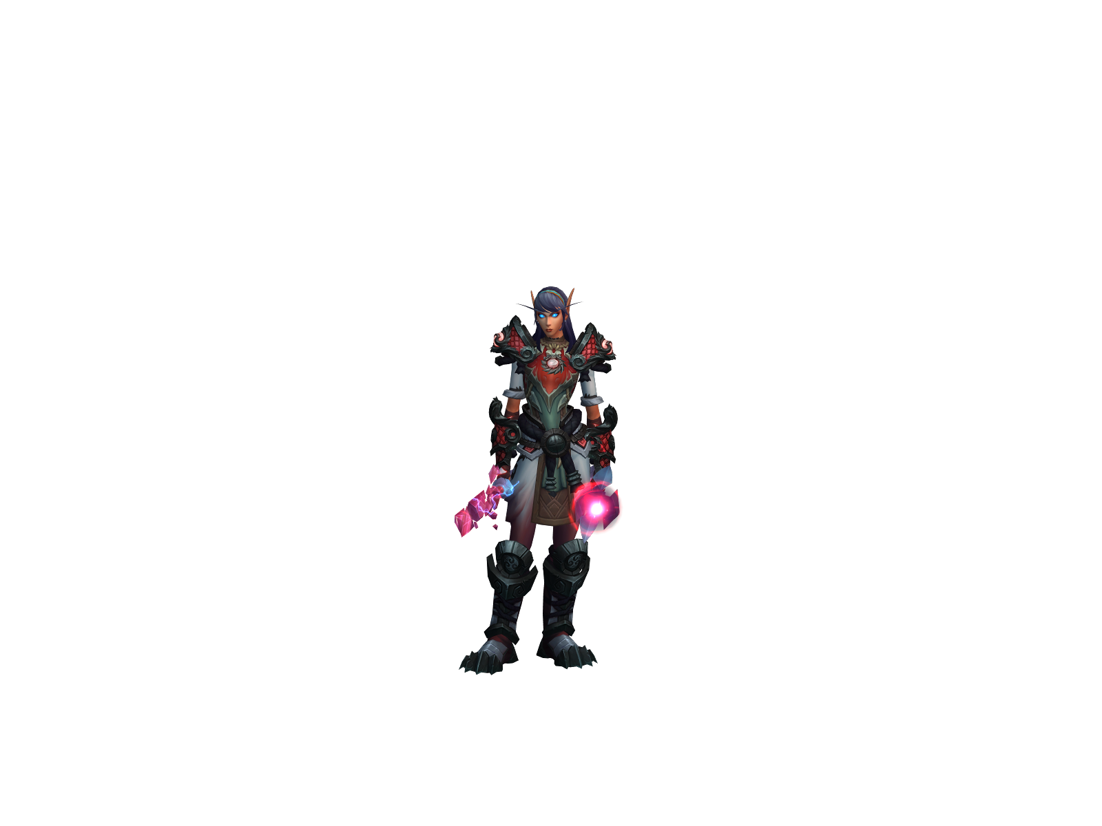 Sercy 3D character render