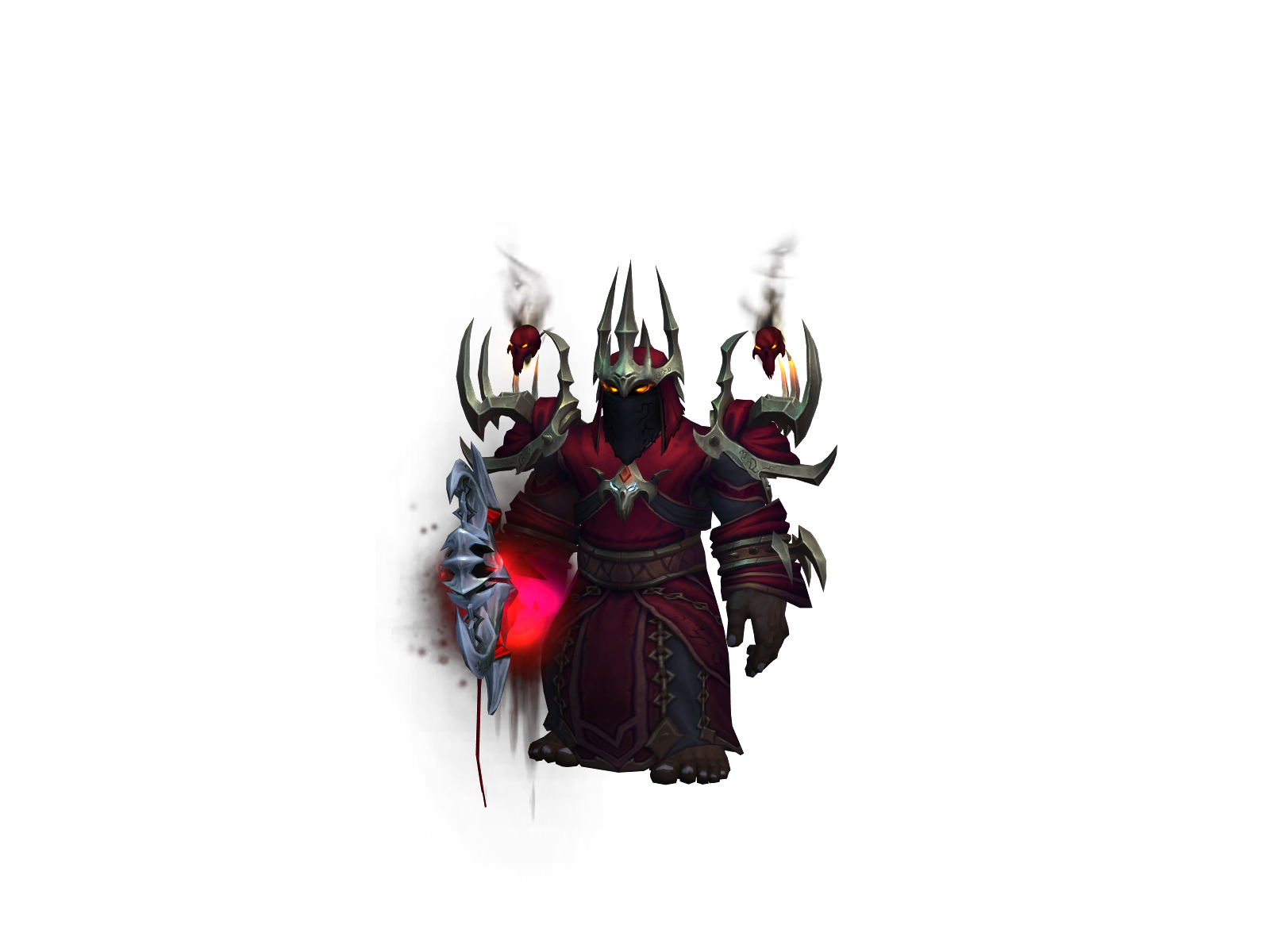 Putridpasq 3D character render