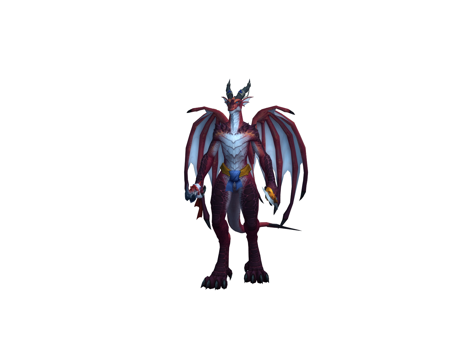 Aelorian 3D character render