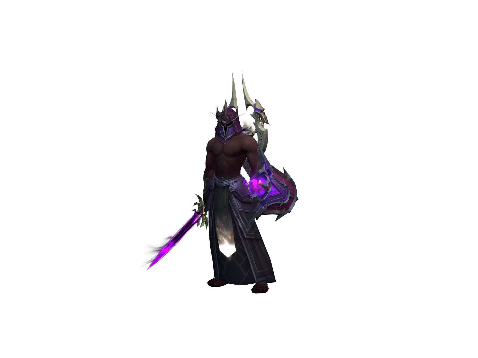 Lightfilled 3D character render