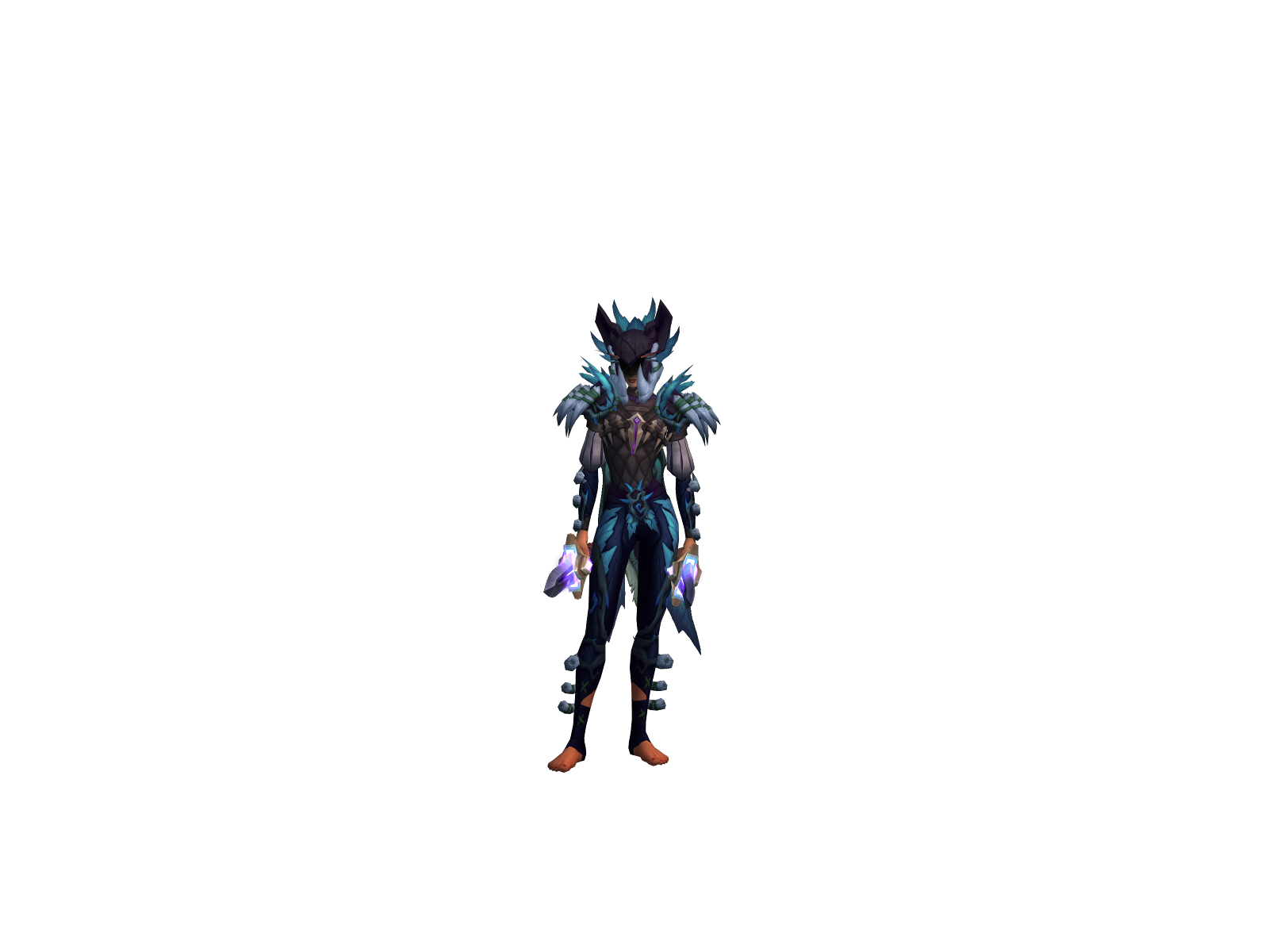 Karatelol 3D character render