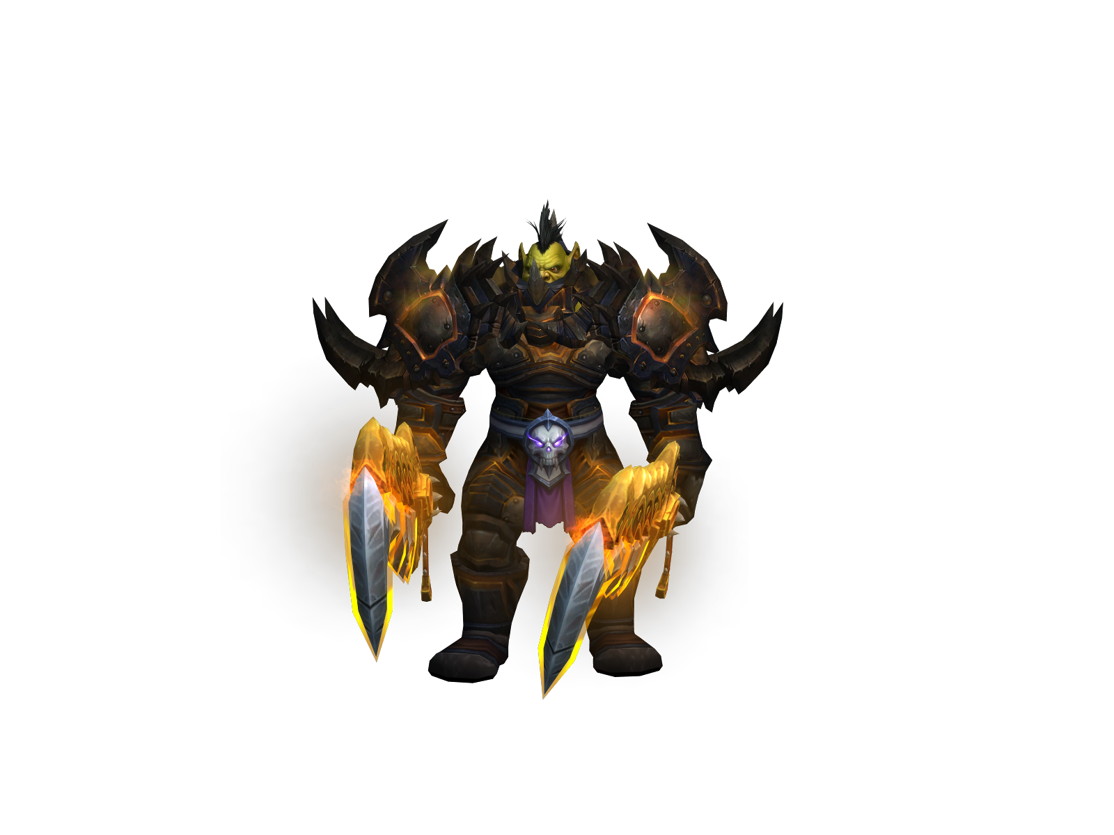 Flexnrage 3D character render