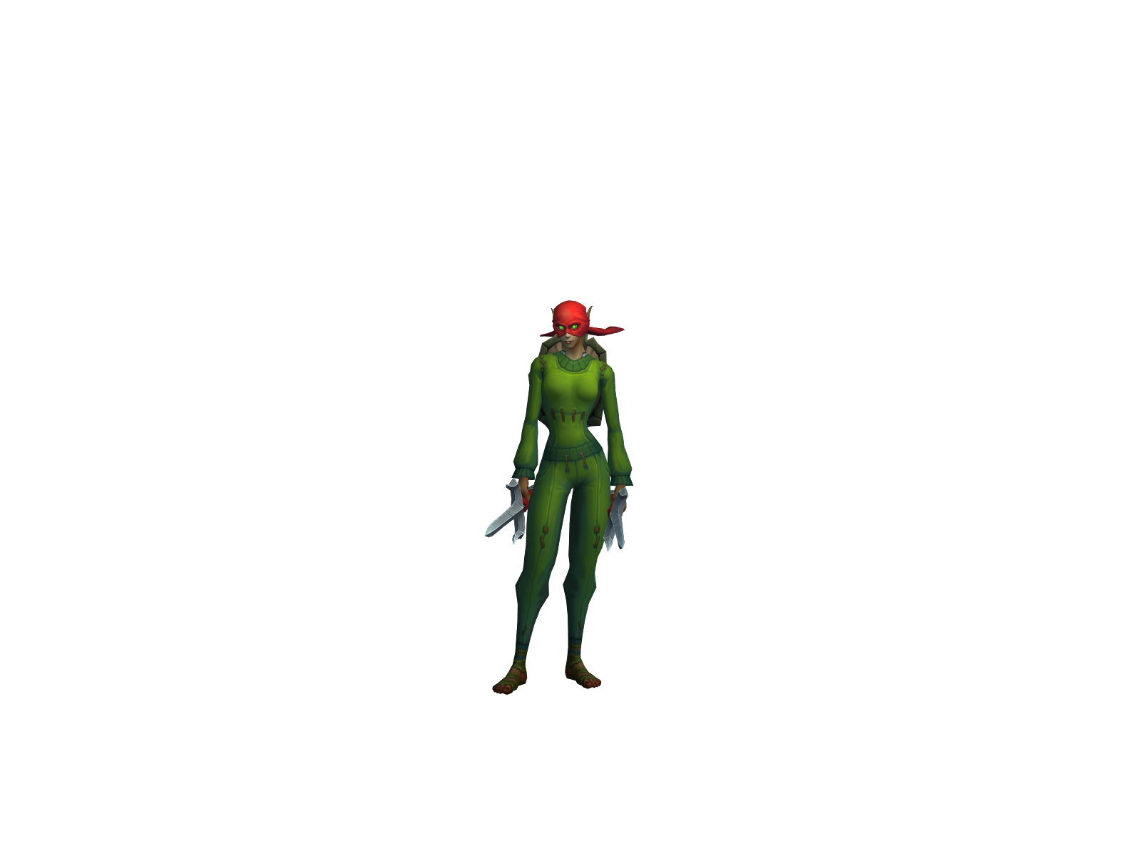 Janetb 3D character render