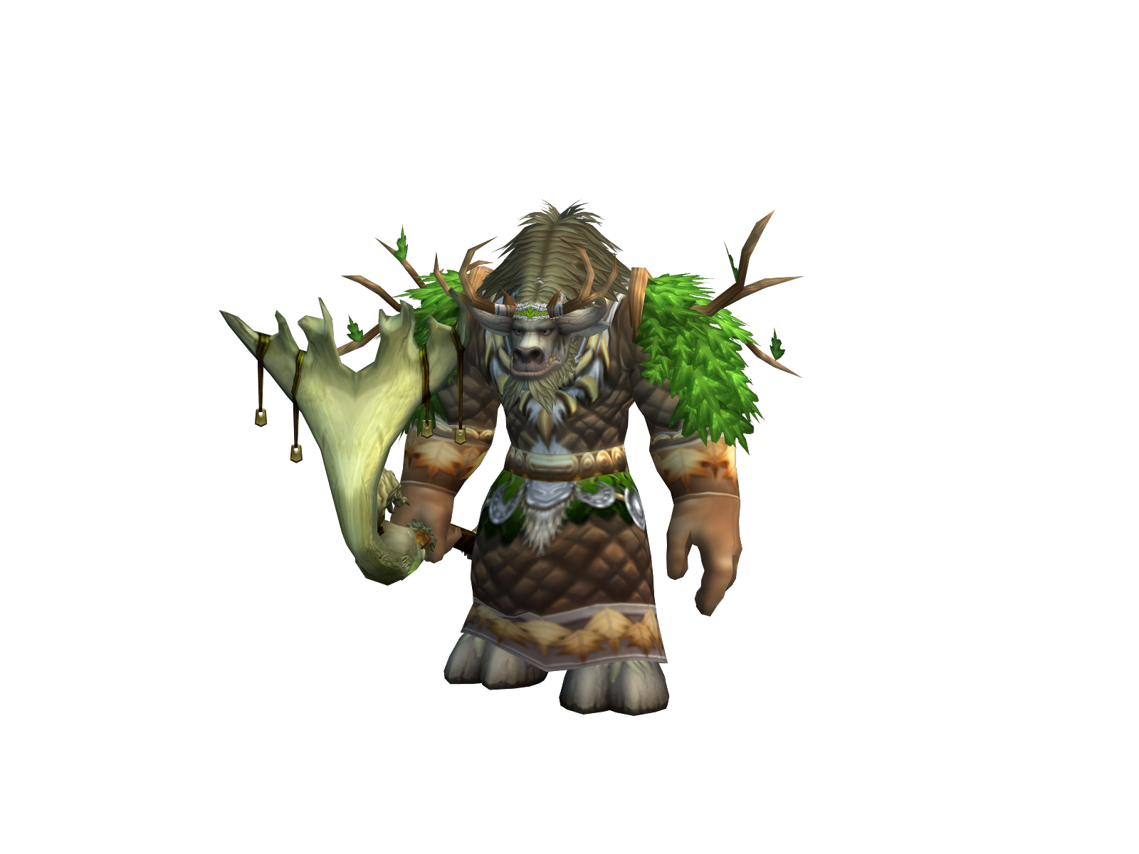 Furiandruid 3D character render