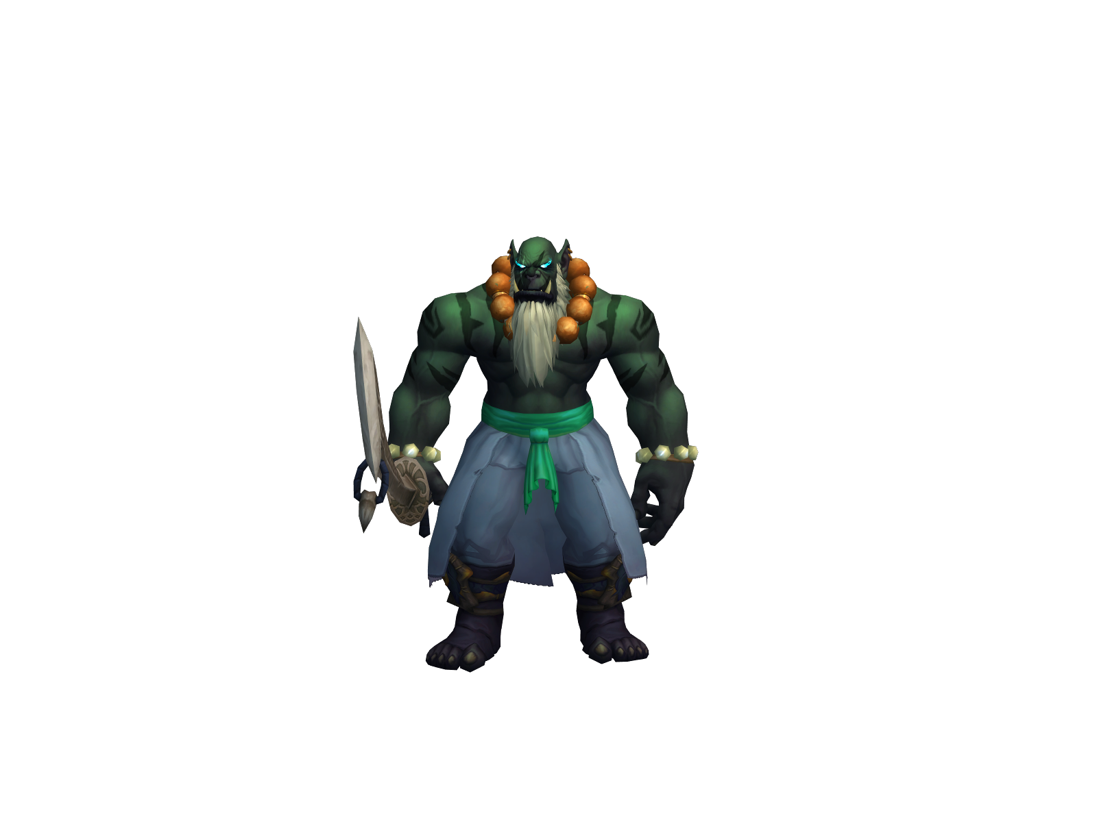 Burat 3D character render