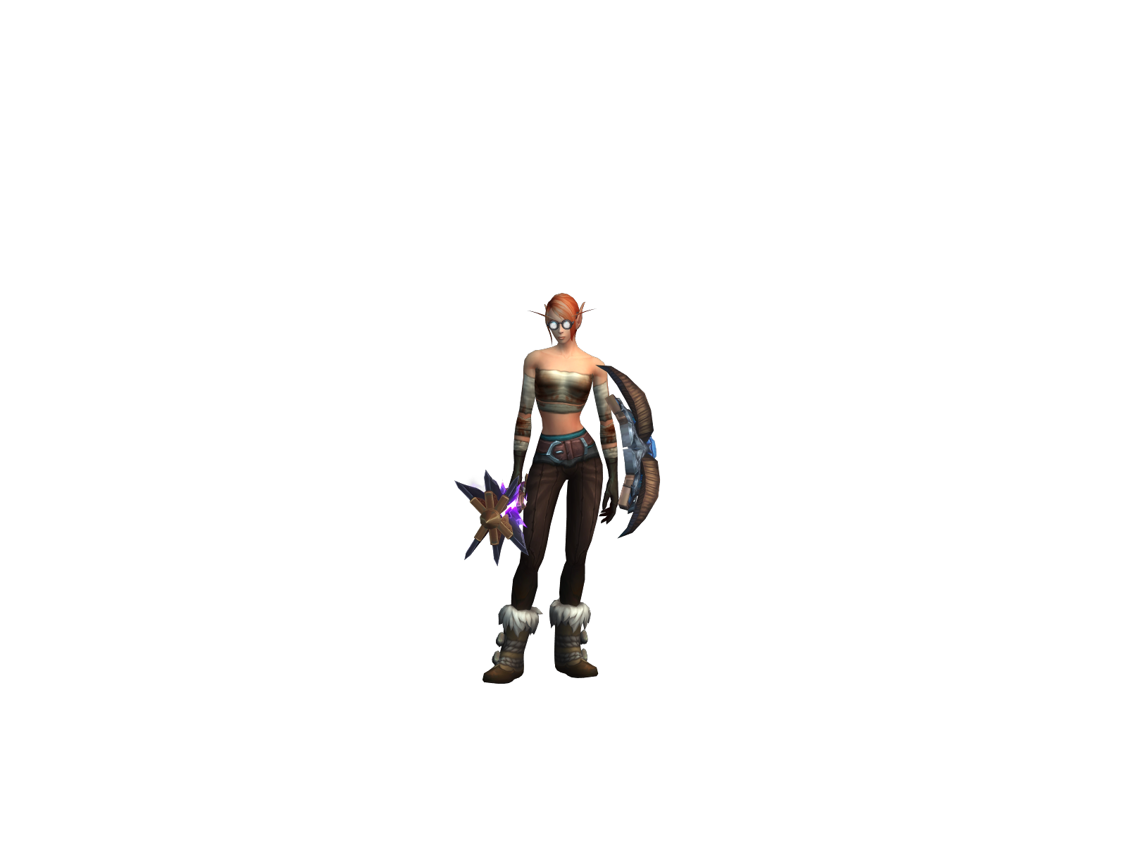Wladsadge 3D character render