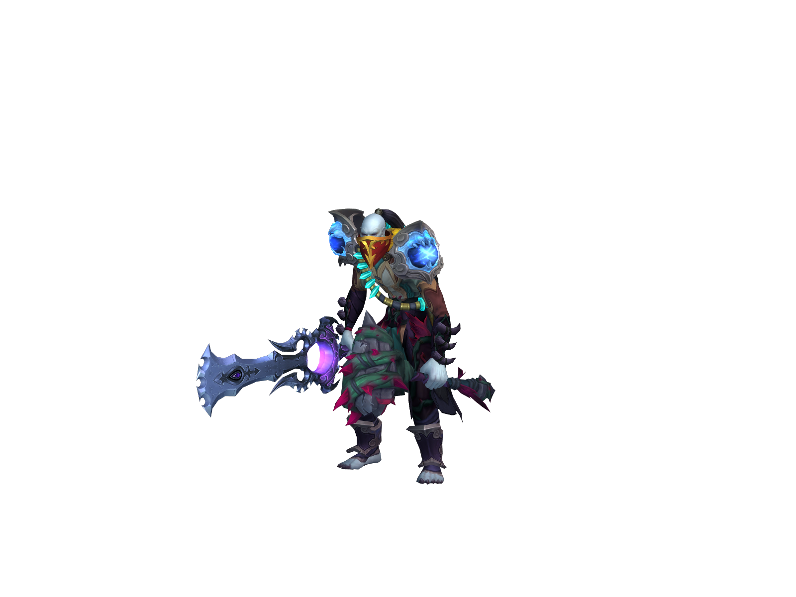 Smokersan 3D character render