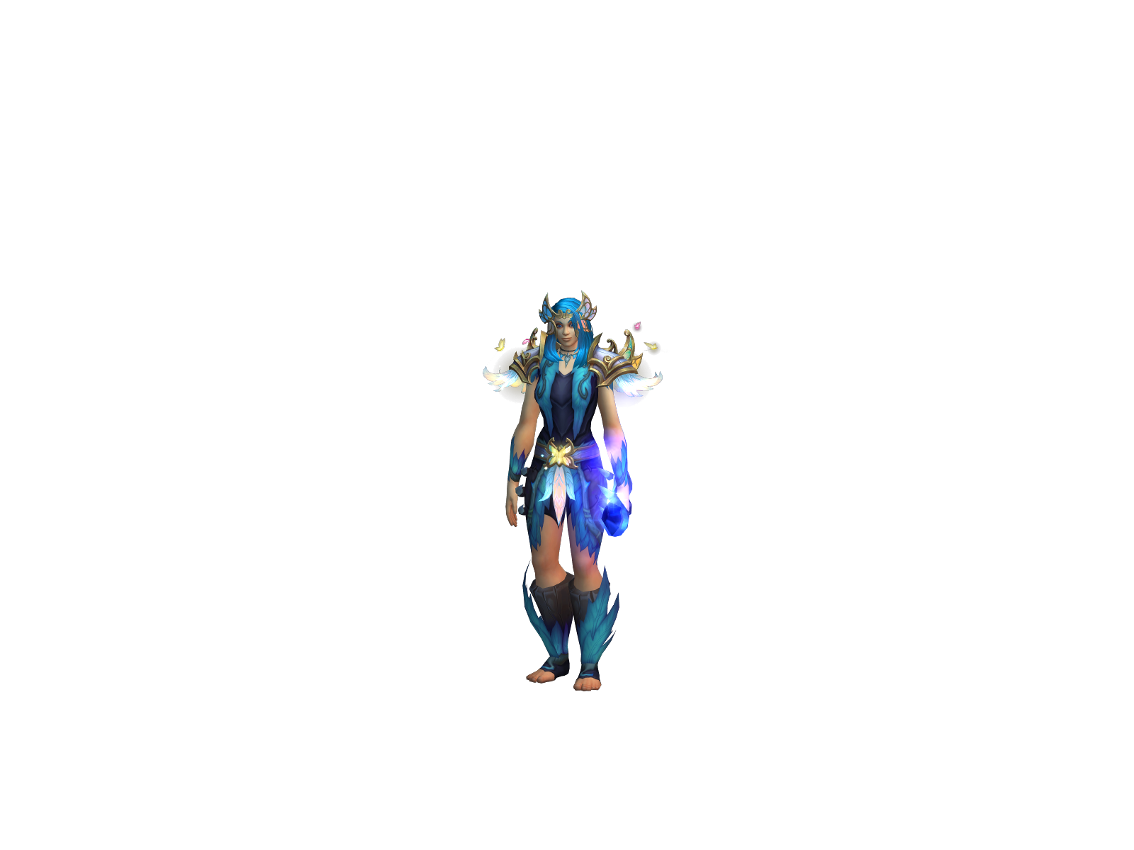 Taelen 3D character render