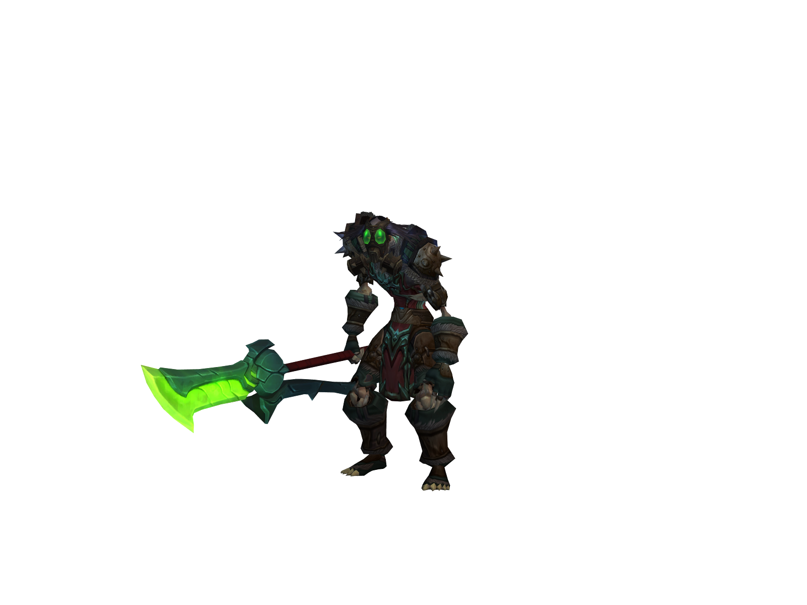 Døßetter 3D character render