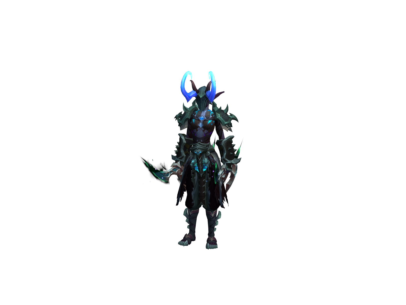 Cynthressa 3D character render