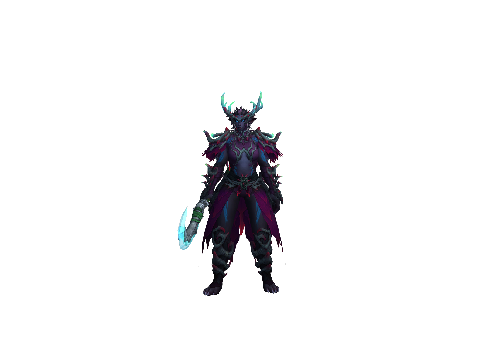 Blacat 3D character render