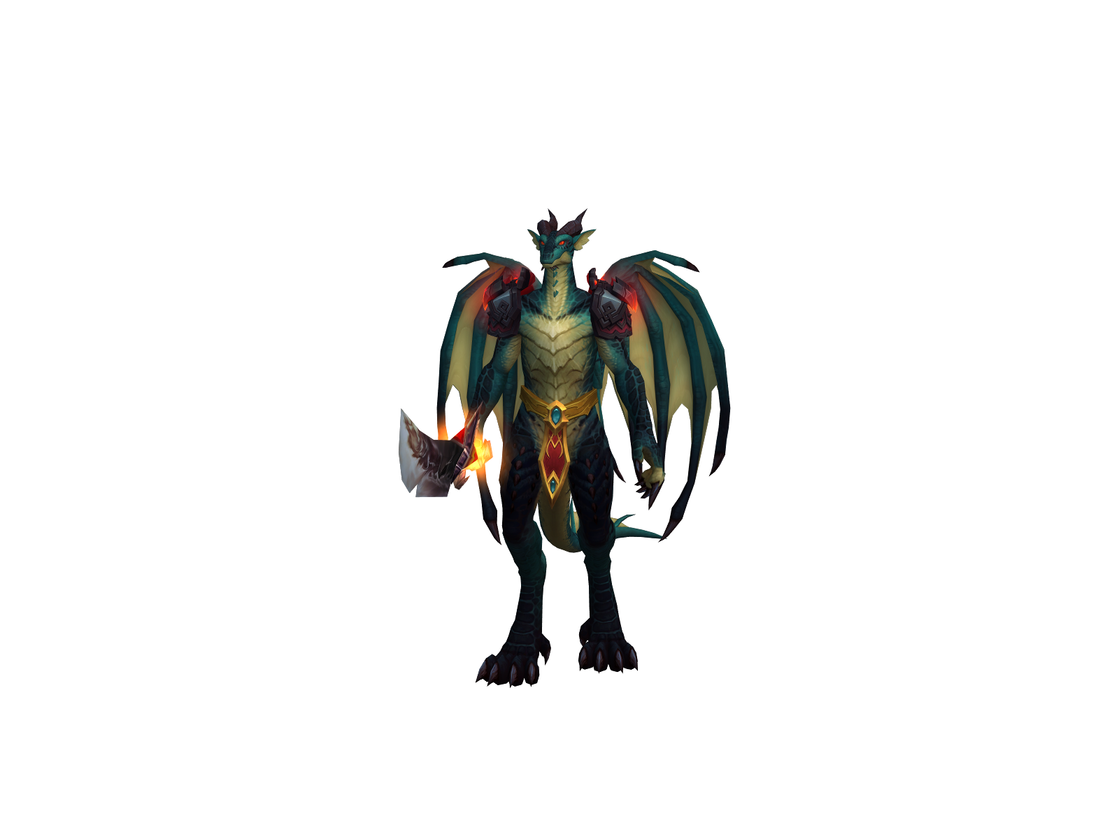 Phelskii 3D character render