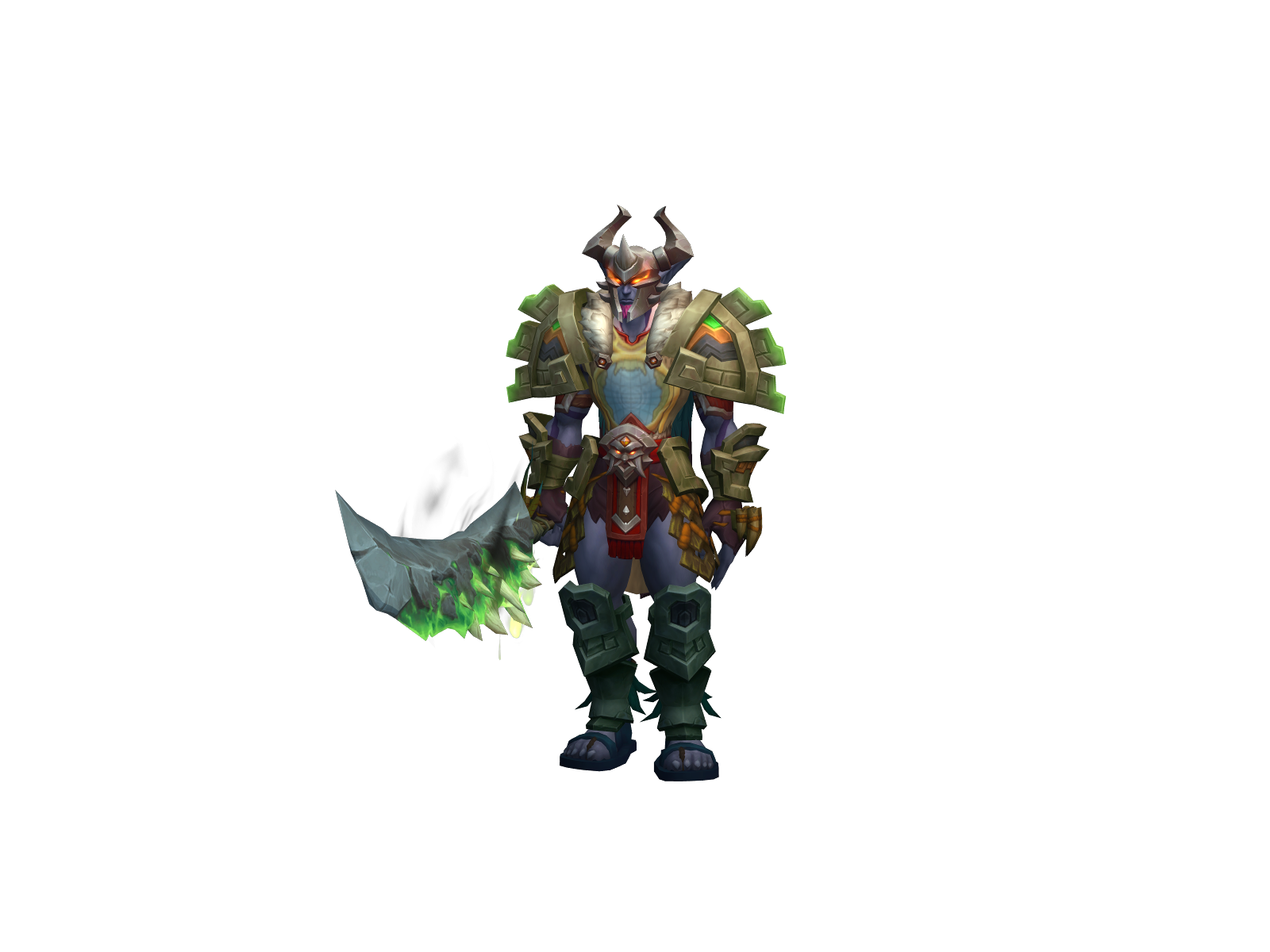 Rustung 3D character render