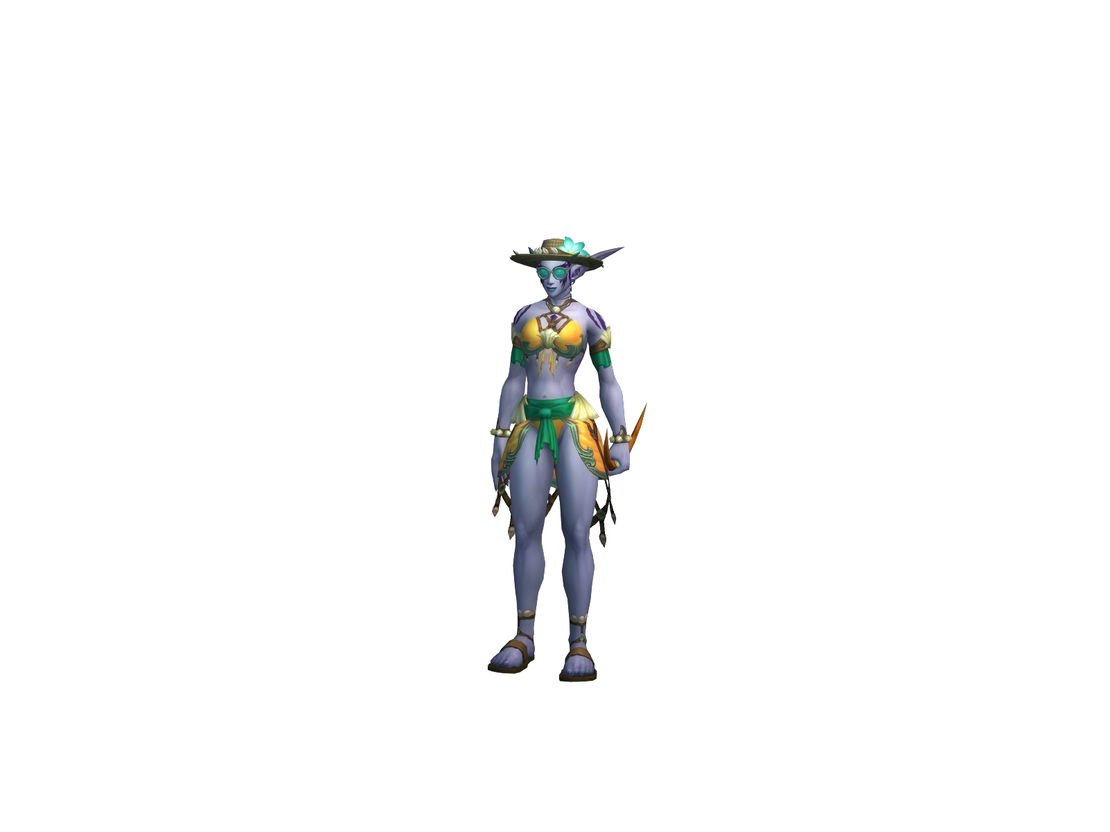 Ashrun 3D character render