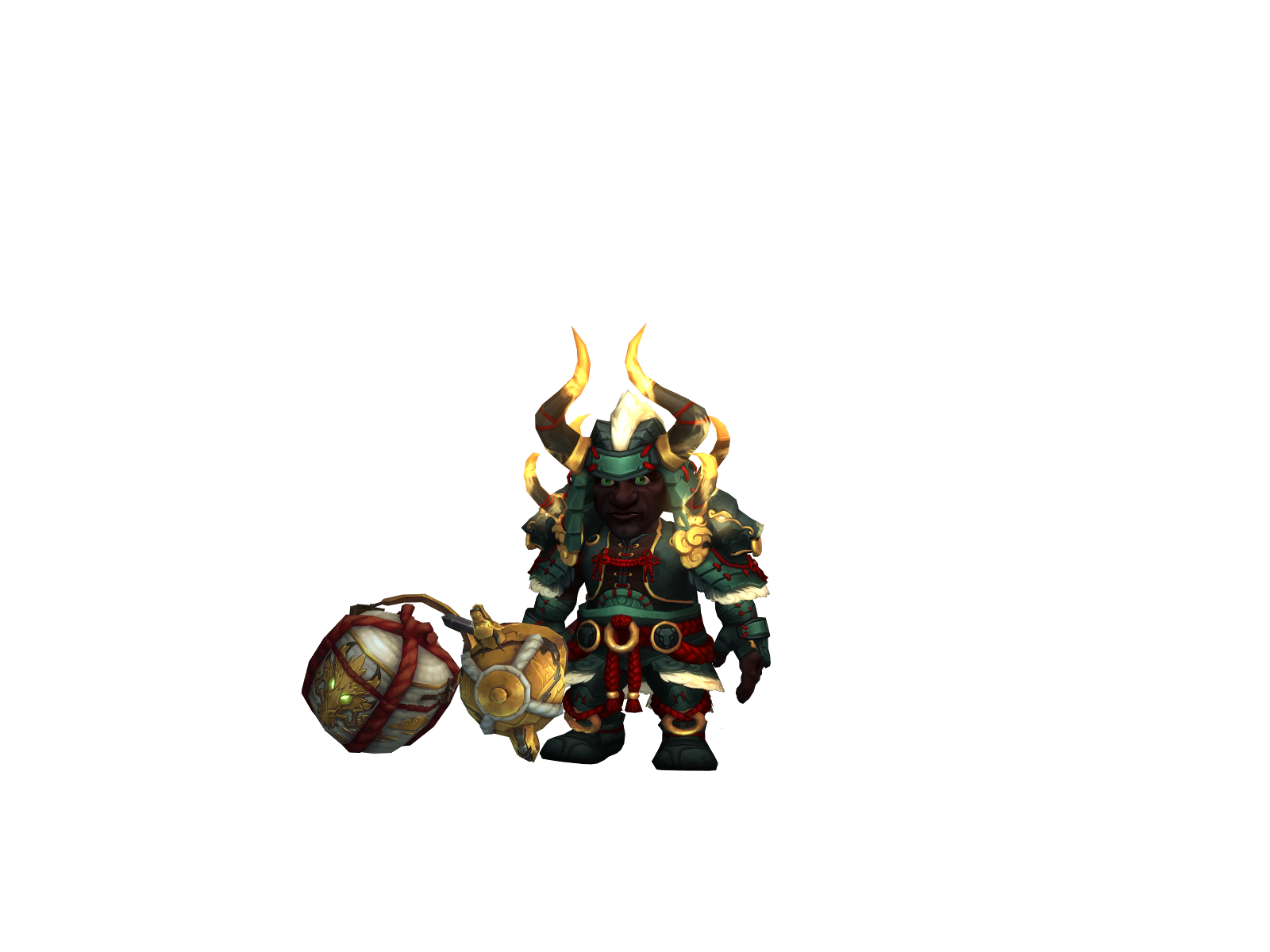 Mazdayasna 3D character render