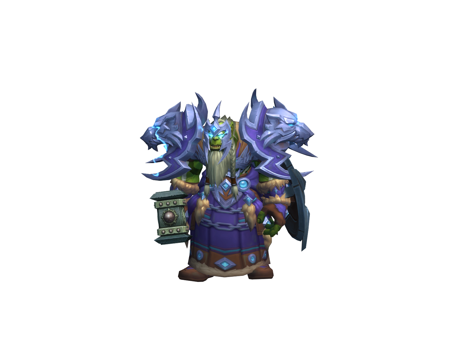 Umorak 3D character render